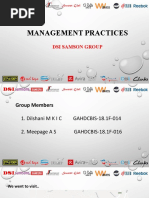 Management Practices - DSI