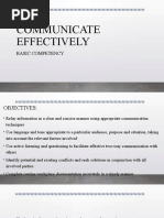 Front Office Services Ncii: Role-playing/Demonstration | PDF