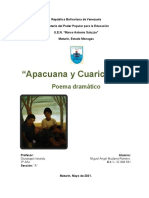 Poema Dramatico - Apacuana y Cuaricurian - Miguel Mudarra