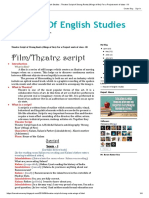 Heaven of English Studies - Theatre Script of Strong Roots (Wings of Fire) For A Project Work of Class - XII