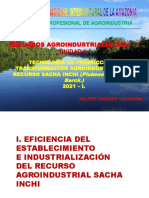 Resumen 4. Producción e Industrialización Del Recurso Agroindustrial Sacha Inchi (Plukenetia Volubilis) - 2021-I. 10 Ul 2021.