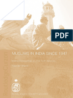 (Royal Asiatic Society Books) Yoginder Sikand - Muslims in India Since 1947 - Islamic Perspectives On Inter-Faith Relations-RoutledgeCurzon (2004)