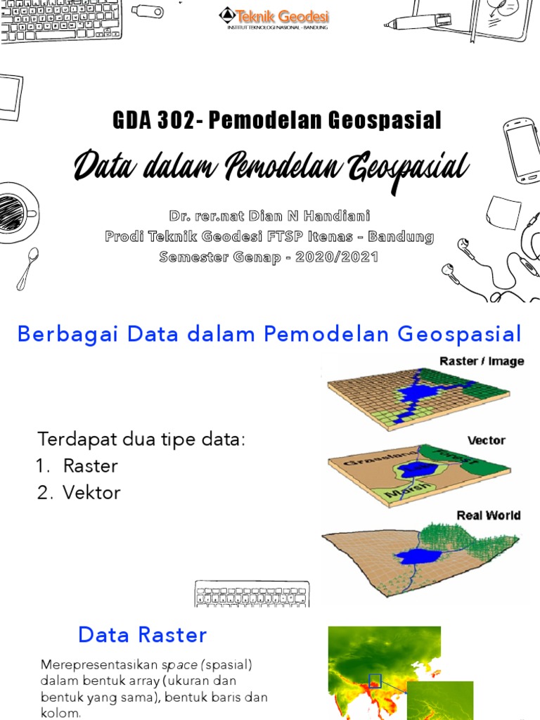Data Raster dan Vektor dalam Geospasial | PDF | Sains & Matematika ...