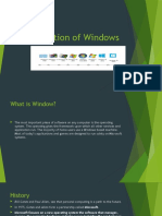 Evolution of Windows