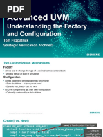 Advanced UVM: Understanding The Factory and Configuration