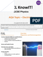 AQA Physics Electricity KnowIT GCSE