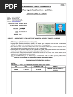 Punjab Public Service Commission: PPSC-8