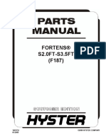 Fortens® S2.0FT-S3.5FT (F187) : 1605752 ©2008 Hyster Company 01/2009