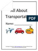 All About Transportation: Name