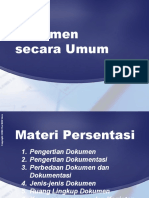 Dokumen Secara Umum