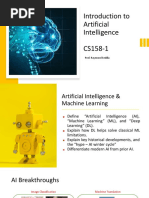 01 Introduction To Artificial Intelligence