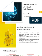 01 Introduction To Artificial Intelligence