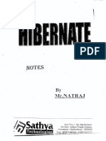 Hibernate Notes by Nataraz_javabynataraj