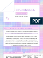Improve reading with phonetic analysis