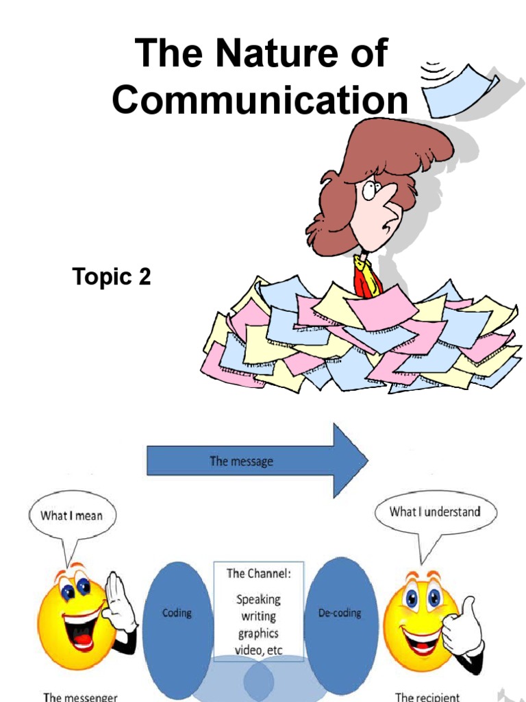 Basic Communication Skills Topic 2 PDF Communication Information