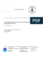 Computer Program For Estimating Evapotranspiration Using The Thornwaite