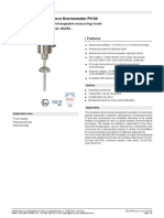 Resistance Thermometer Pt100: With Interchangeable Measuring Insert Type Series GA254 - Features