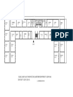 Seminar 1 10 X 7: Double Line Plan of Architecture & Interior Department Floor Plan (On Fourt Floor) 106 X 41
