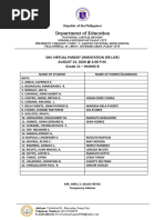 Department of Education: Shs Virtual Parent Orientation (FB Live) AUGUST 13, 2020 at 2:00 P.M. Grade 11 - HUMSS B