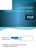 Latek Pekat (Concentrated Latex)