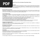 PNP Interview Preparation Guide | PDF | Job Interview | Patient