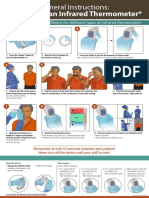 Instructions May Be Different For Different Types of Infrared Thermometer