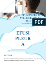 Efusi Pleura, Atelektasis, Ascites