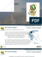 Greece IKO Biosecurity Report - Powerpoint Presentation