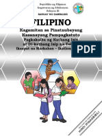 Filipino6 - Q4 - W3 - Pagkakaiba NG Kathang Isip at Di Kathang Isip Na Teksto - FINAL