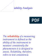 Reliability Analysis