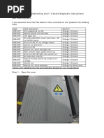 TAKO Troubleshooting and IO Board Diagnostic Instructions