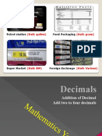 Addition of Decimals Year 5 KBSR