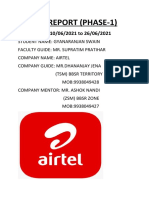 Airtel Sip Report