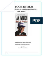 Book Review: Summary Report of The Book Sam Walton (Wal - Mart)
