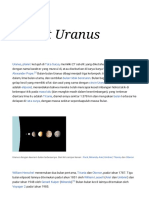 Satelit Uranus - Wikipedia Bahasa Indonesia, Ensiklopedia Bebas