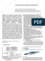 " The Automatic Pneumatic Bumper and Breaking": - The Technology of Pneumatics Plays A