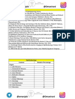 Ophthalmology Exam Content and References