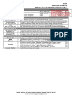 I Year Sample CV Format 2021-22 (With Comments) 5