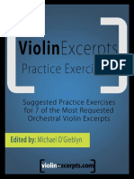 Michael O'Gieblyn - Excerpts Violin Practice Exercises