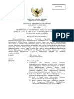 Inmendagri No 27 Tahun 2021 Tentang PPKM Level 4, Level 3, Dan Level 2 Jawa Bali