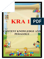 Content Knowledge and Pedagogy