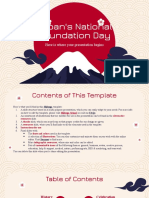 Japan's National Foundation Day by Slidesgo