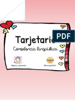 Tarjetario Competencia Linguistica