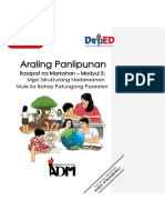ADM Araling-Panlipunan1 Q4 M5