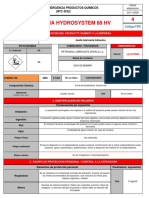 Aceite hidraulico 68 HV seguridad