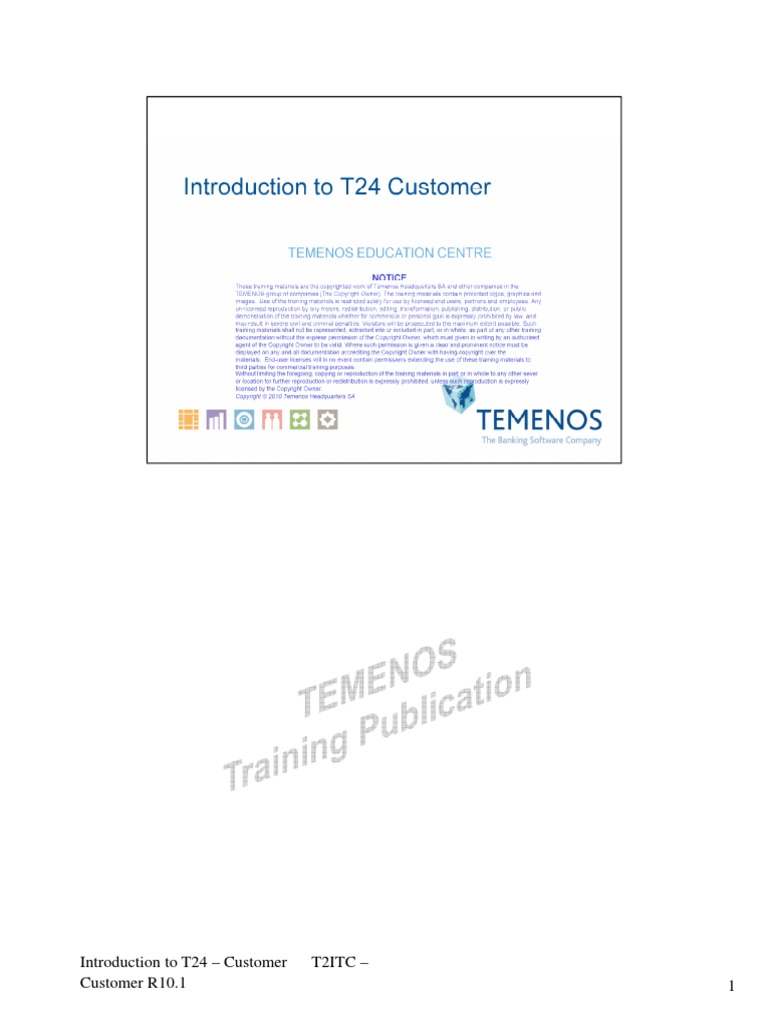 T24 Customer Record Management Overview | PDF | Banks | Transaction Account