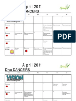 April Calendars