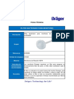 Ficha Técnica Filtro Bacteriano para Monitores