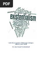 EXISTENTIALISM Book NOTES 2017-18