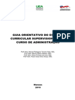 Guia Orientativo Do Estágio Curricular Supervisionado Do Curso de Administração